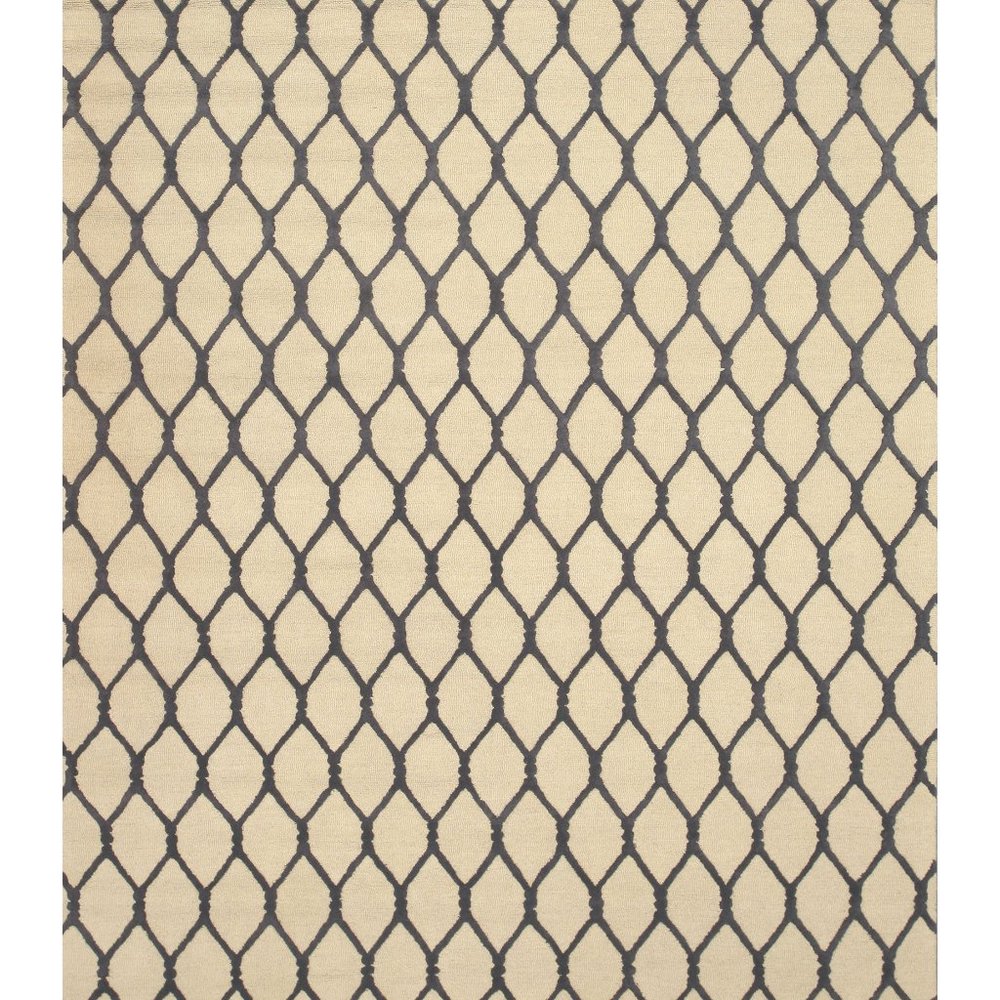 Chain-Link Radiance Hand-Tufted Wool Rug